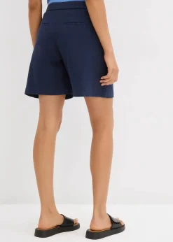 bonprix Bekleidung·Outdoorbekleidung|Bekleidung·Kleider^Bermuda aus reiner Baumwolle dunkelblau