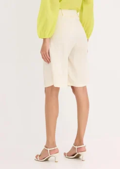 bonprix Bekleidung·Outdoorbekleidung|Bekleidung·Kleider^Bermuda aus softem Viskose-Mix cremeweiß