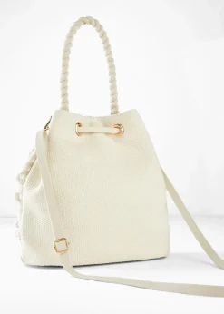 bonprix Taschen^Beuteltasche naturbeige