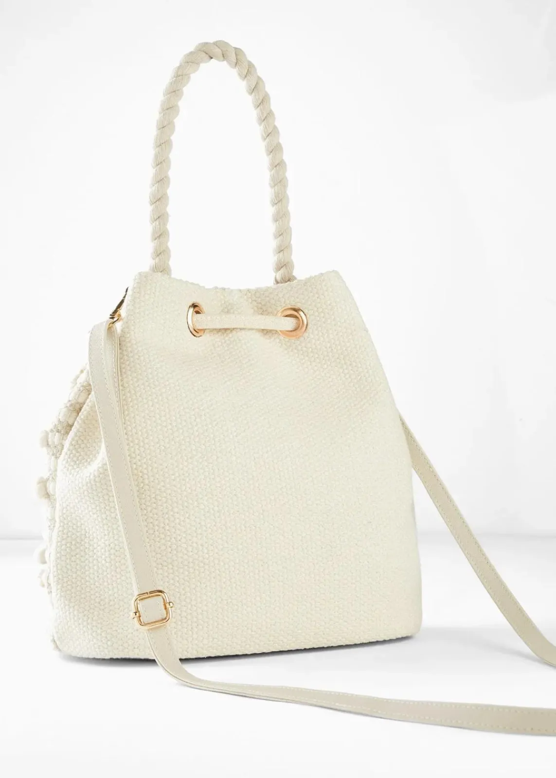 bonprix Taschen^Beuteltasche naturbeige