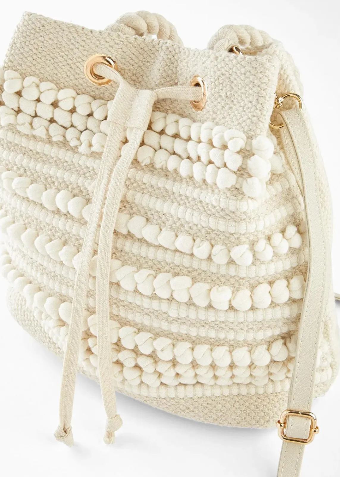 bonprix Taschen^Beuteltasche naturbeige