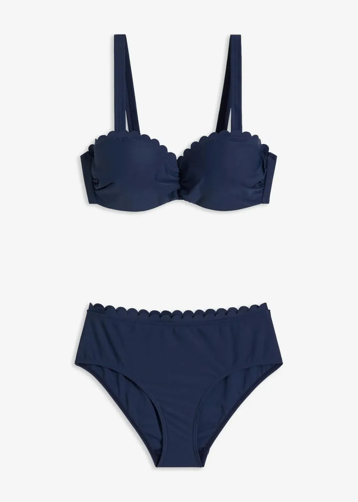 bonprix Große Cups D-F|Bikinis^Bügel Bikini (2-tlg.Set) dunkelblau