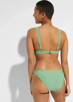 bonprix Nachhaltigere Materialien|Bikinis^Bikini (2-tlg.Set) mit Twistdetail hellgrün