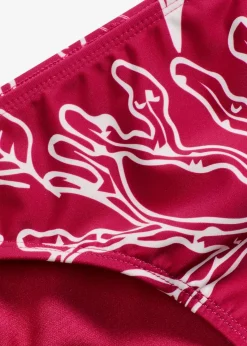 bonprix Nachhaltigere Materialien|Mix & Match^Bikinihose fuchsia/creme floral