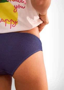 bonprix Mix & Match|Bikinis^Bikinihose in Jeansoptik dunkelblau denim