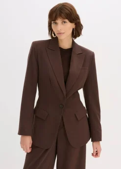 bonprix Nachhaltigere Materialien|Blazer^Blazer dunkelbraun