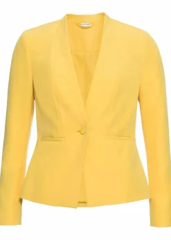 bonprix Blazer|Kurzgrößen^Blazer kanariengelb