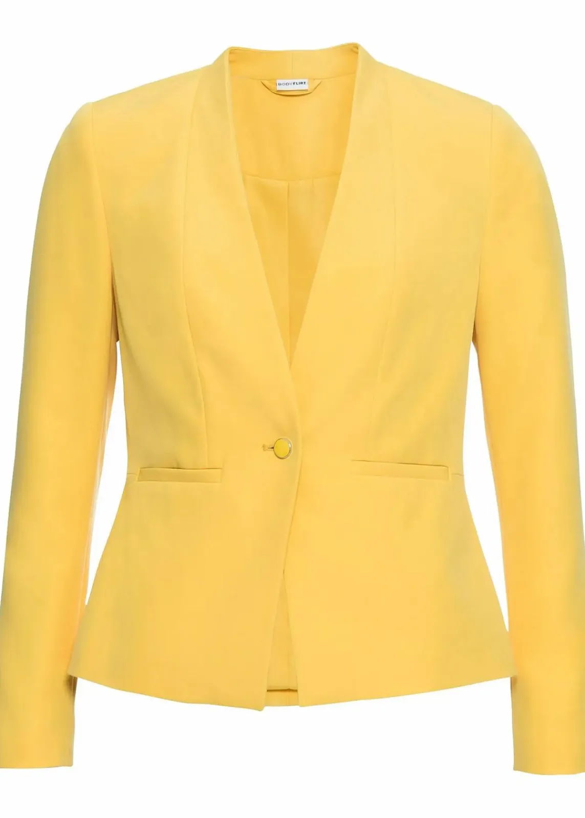 bonprix Blazer|Kurzgrößen^Blazer kanariengelb
