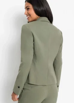 bonprix Kurzgrößen|Bekleidung·Basics^Blazer oliv
