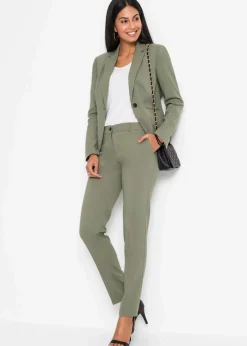 bonprix Kurzgrößen|Bekleidung·Basics^Blazer oliv