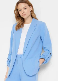 bonprix Blazer|Bekleidung·Basics^Blazer mittelblau
