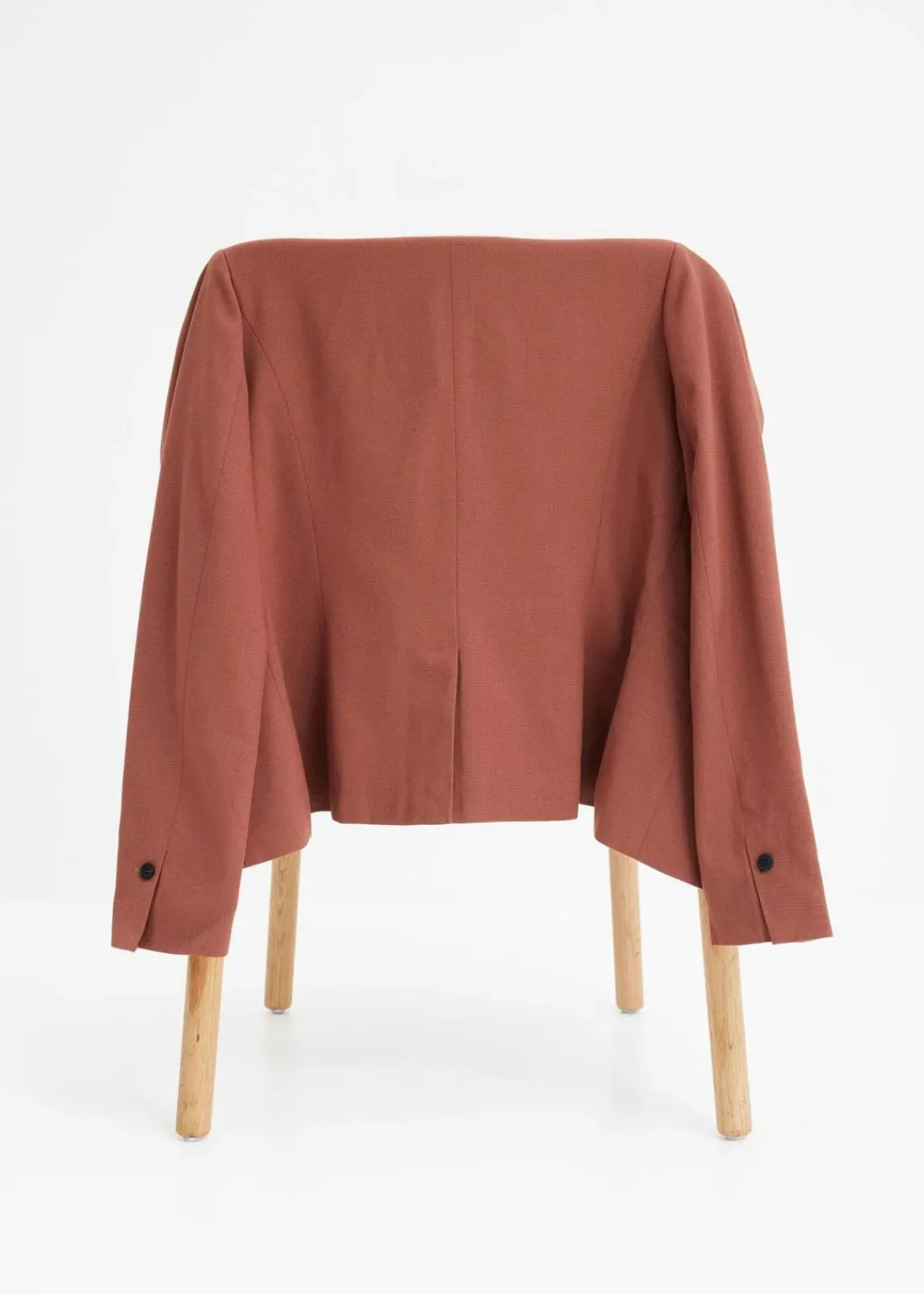 bonprix Blazer|Bekleidung·Basics^Blazer rauchbraun