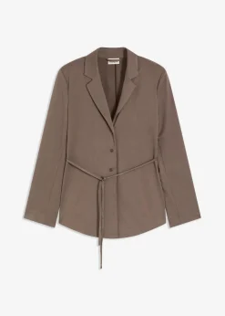 bonprix Bekleidung·Basics|Blazer^Blazer aus Viskose-Mix oliv