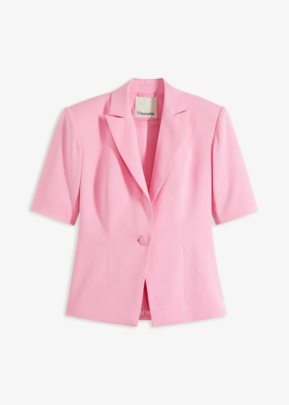 bonprix Blazer^Blazer mit Sandhourglass-Passform rosa
