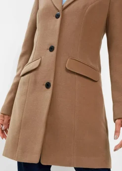 bonprix Bekleidung·Hosen^Blazermantel mokkabraun