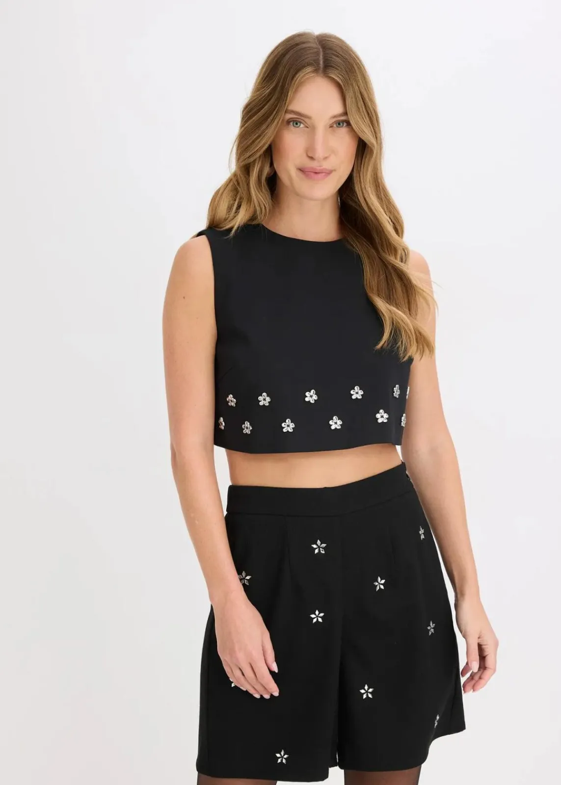 bonprix Bekleidung·Jacken & Mäntel|Blusen & Tuniken^Bluse aus Baumwolle schwarz