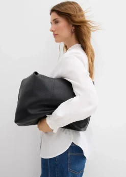 bonprix Blusen & Tuniken|Bekleidung·Jacken & Mäntel^Bluse aus reiner Baumwolle weiß