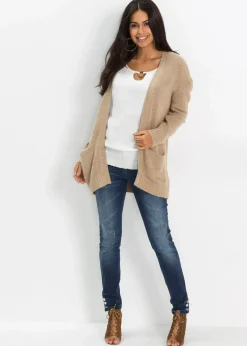 bonprix Blusen & Tuniken|Nachhaltigere Materialien^Bluse aus reiner Viskose wollweiß