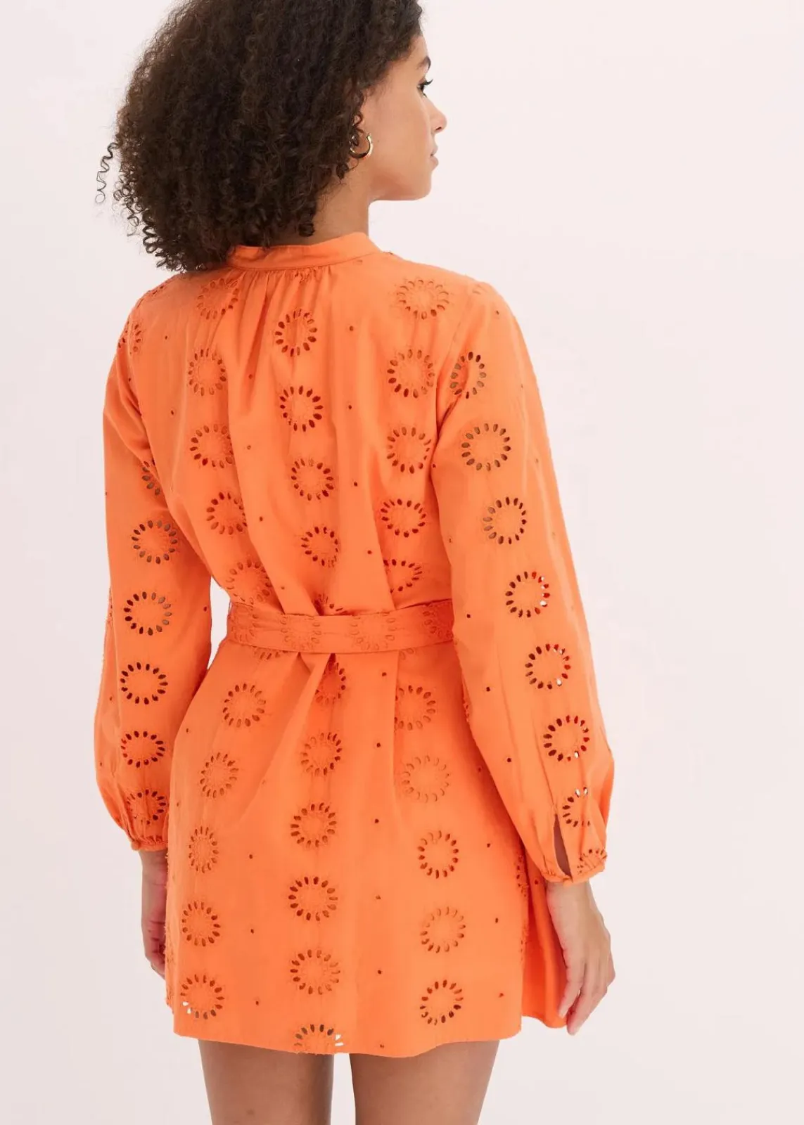 bonprix Bekleidung·Pullover & Strickjacken|Kleider^Blusenkleid aus reiner Bio-Baumwolle mango