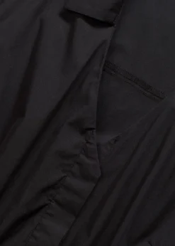bonprix Bekleidung·Pullover & Strickjacken|Kleider^Blusenkleid mit Bindegürtel schwarz