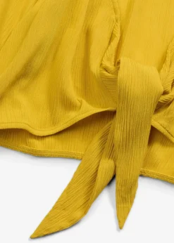 bonprix Bekleidung·Jacken & Mäntel|Blusen & Tuniken^Blusenshirt aus fließender Viskose lemoncurry
