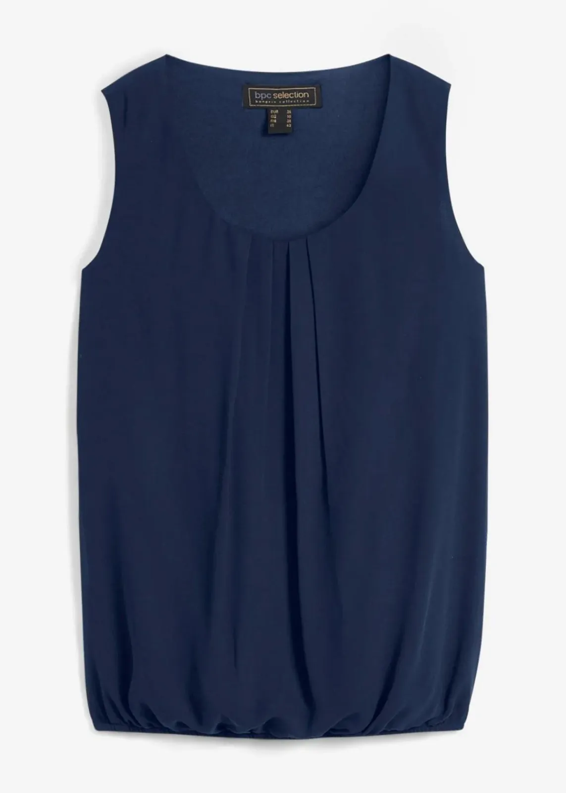 bonprix Bekleidung·Jacken & Mäntel|Blusen & Tuniken^Blusentop dunkelblau