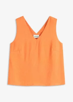bonprix Bekleidung·Jacken & Mäntel|Blusen & Tuniken^Blusentop aus softem Viskose-Mix mango