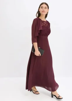 bonprix Jacken & Mäntel|Festliche Mode^Bolero aus feinem Chiffon wollweiß