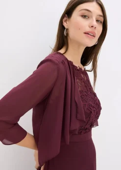 bonprix Jacken & Mäntel|Festliche Mode^Bolero aus feinem Chiffon wollweiß