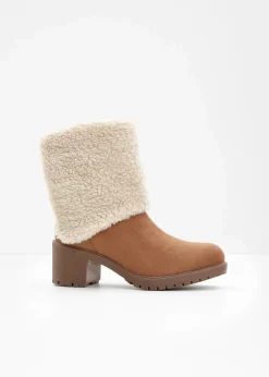 bonprix Gefütterte Winterschuhe|Boots^Boot haselnuss