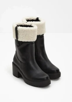 bonprix Gefütterte Winterschuhe|Boots^Boot schwarz