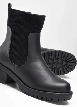 bonprix Boots|Schuhe & Accessoires In Spezialgrößen·Schuhe In Übergröße^Boot schwarz