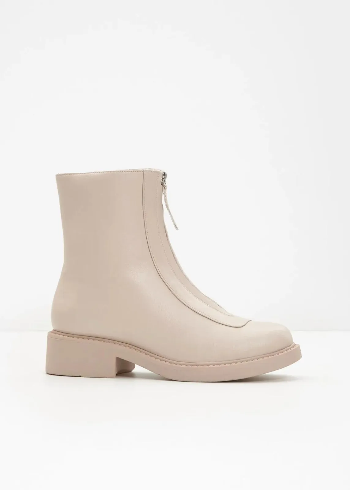 bonprix Gefütterte Winterschuhe|Boots^Boot kieselbeige