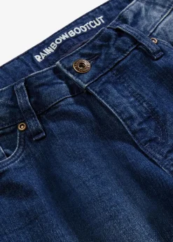 bonprix Jeans|Bekleidung·Shirts & Tops^Bootcut-Jeans blau denim