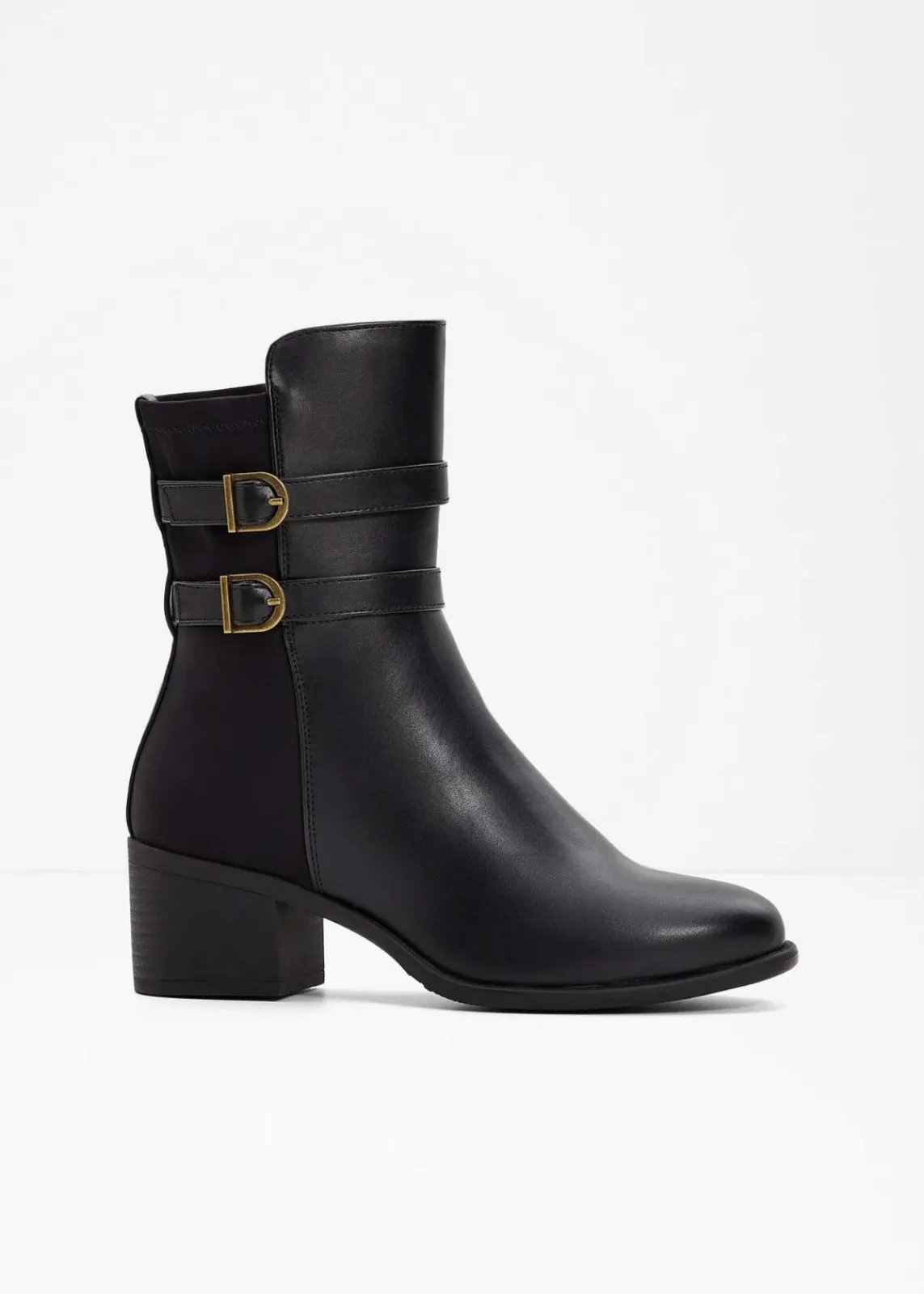 bonprix Schuhe & Accessoires In Spezialgrößen·Weite Schuhe|Schuhe & Accessoires In Spezialgrößen·Elastischer Schaft^Boots schwarz
