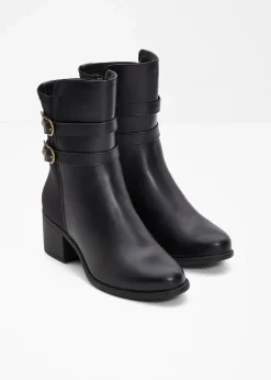 bonprix Schuhe & Accessoires In Spezialgrößen·Weite Schuhe|Schuhe & Accessoires In Spezialgrößen·Elastischer Schaft^Boots schwarz