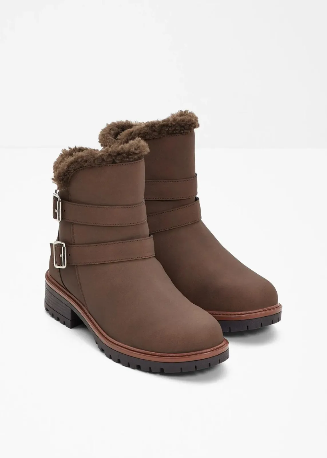 bonprix Schuhe & Accessoires In Spezialgrößen·Schuhe In Übergröße|Boots^Boots dunkelbraun