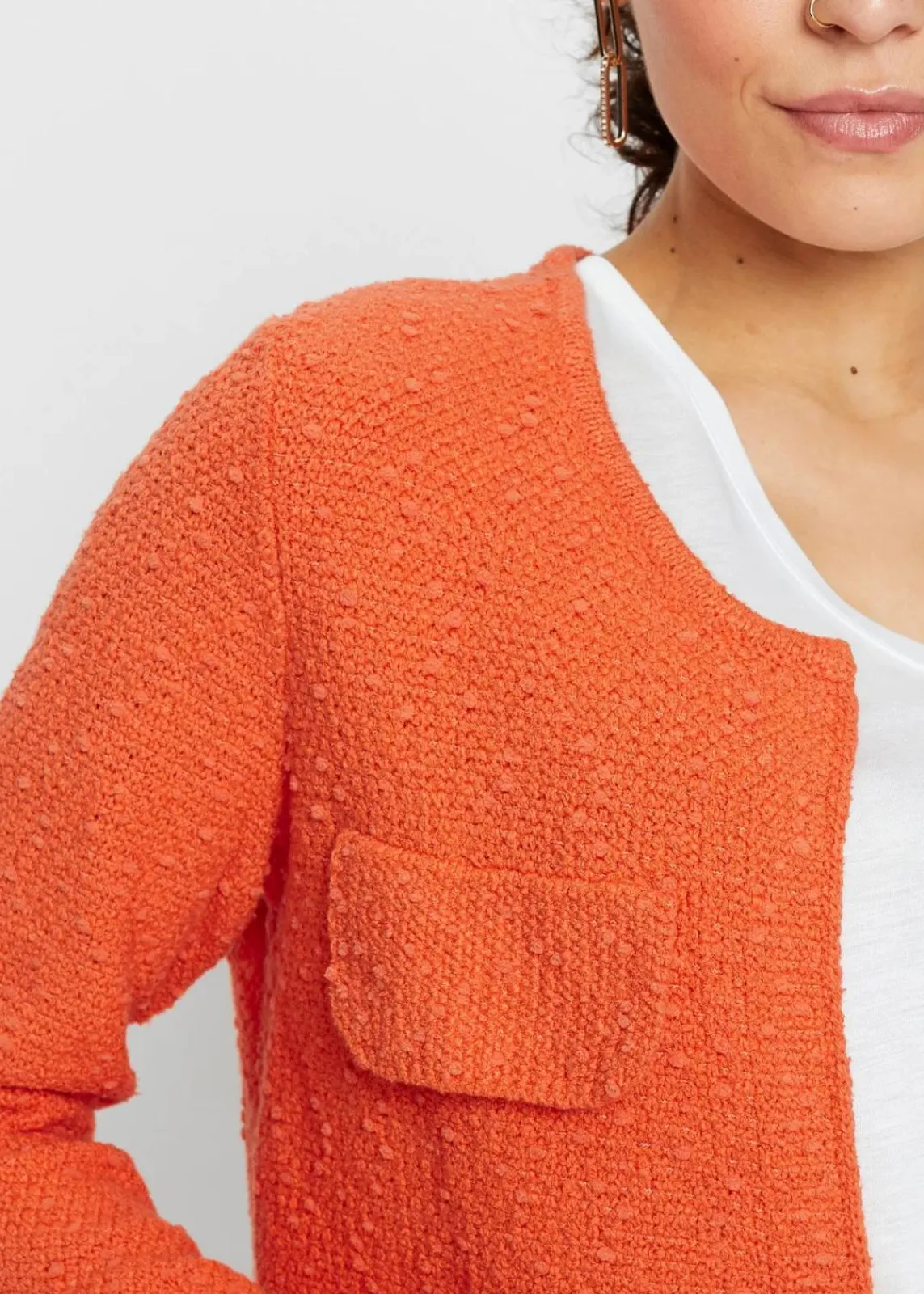 bonprix Bekleidung·Umstandsmode|Bekleidung·Jeans^Bouclé Strickjacke mango