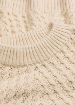bonprix Bekleidung·Umstandsmode|Strickmode^Boxy-Pullover kieselbeige