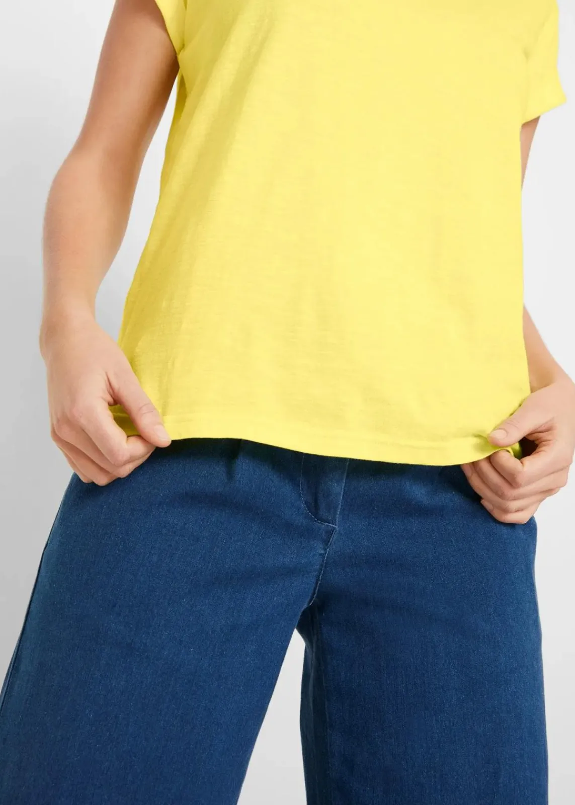 bonprix Basics|Shirts & Tops^Boxy-Shirt helllimone