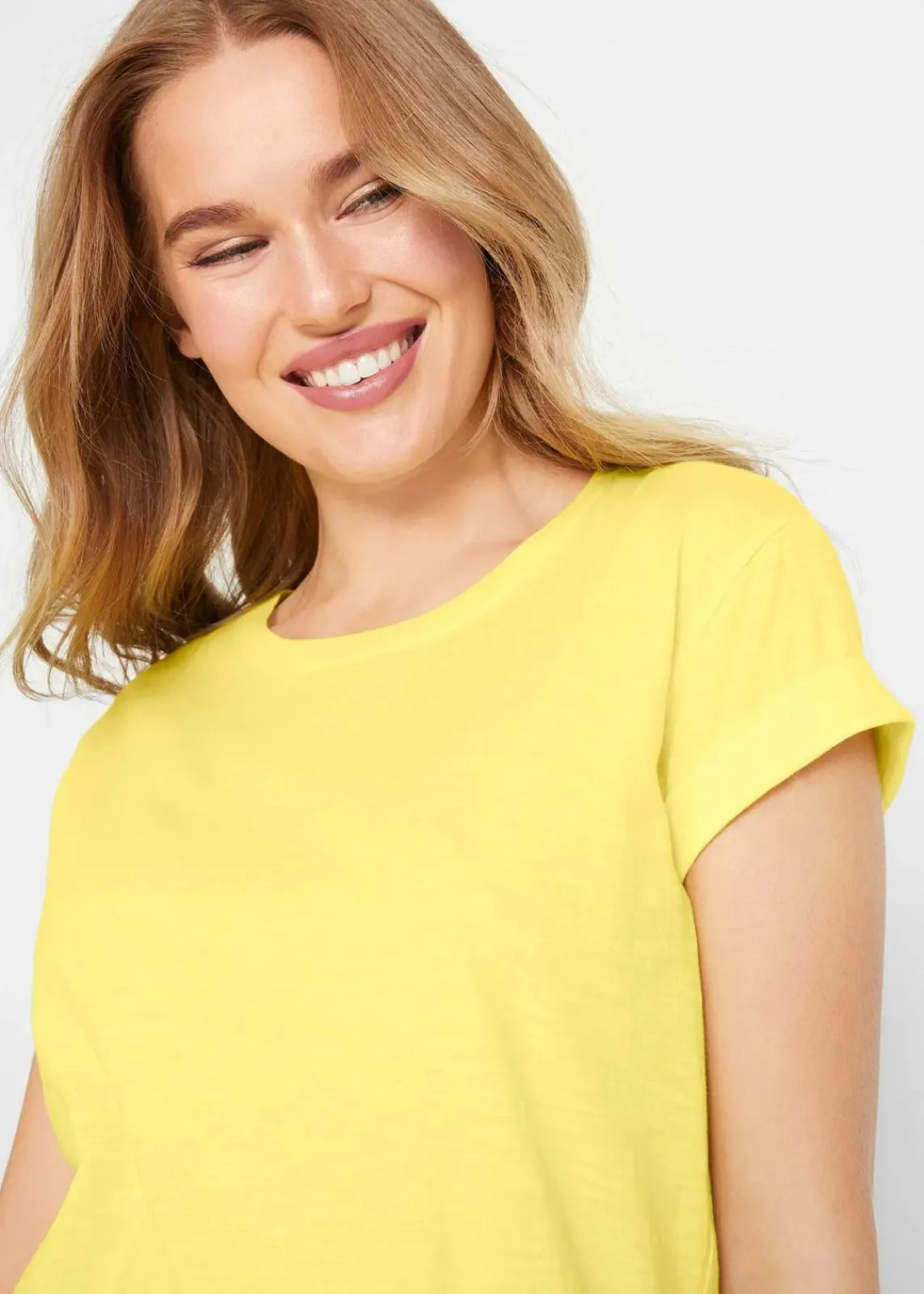 bonprix Basics|Shirts & Tops^Boxy-Shirt helllimone