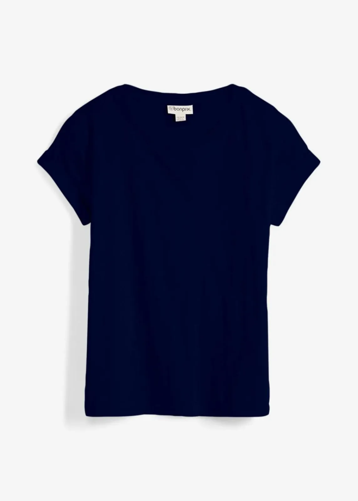 bonprix Bekleidung·Röcke|Nachhaltigere Materialien^Boxy-Shirt schwarz