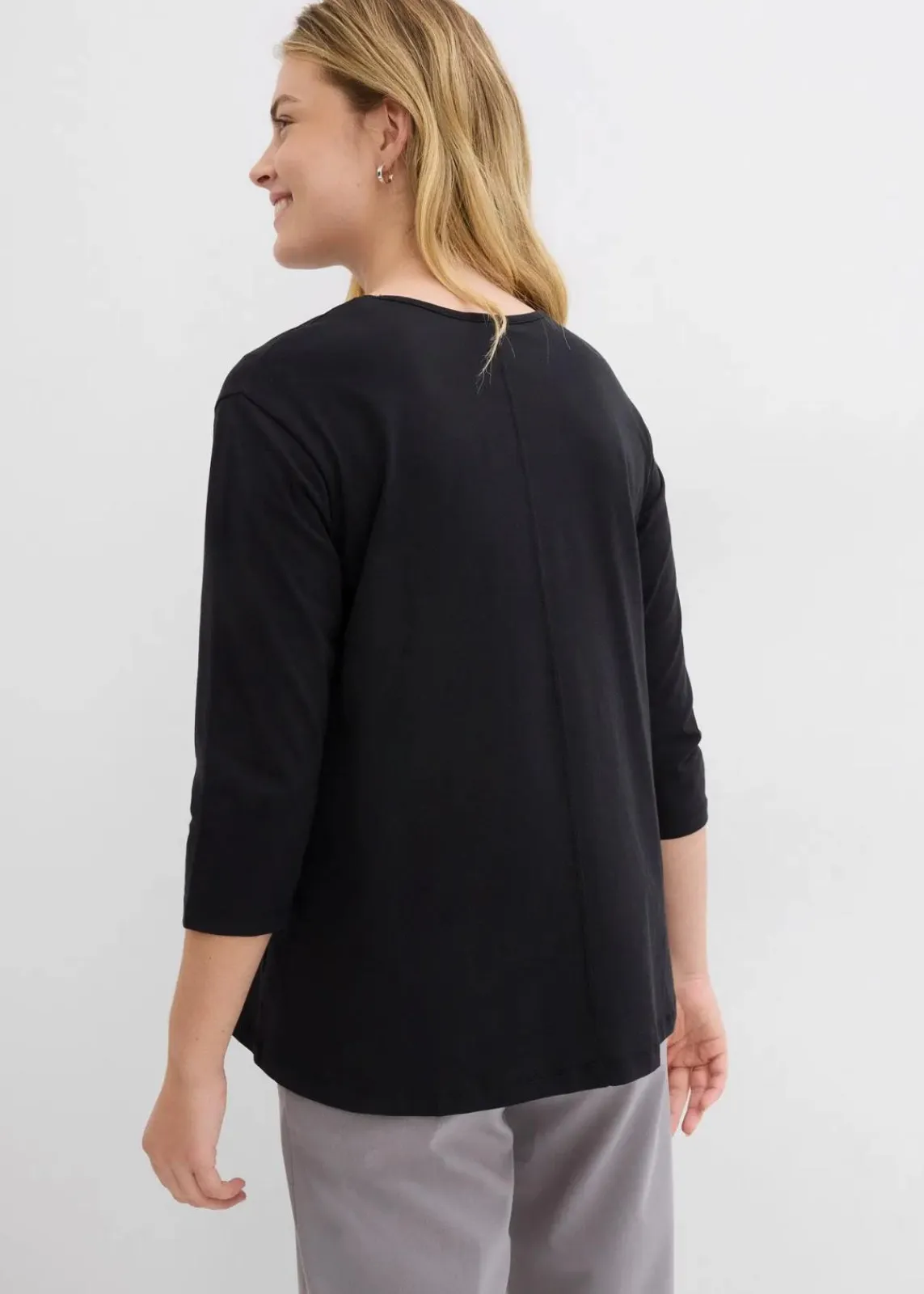 bonprix Shirts & Tops^Boxy-Shirt aus biologischer Baumwolle schwarz