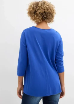 bonprix Shirts & Tops^Boxy-Shirt aus biologischer Baumwolle edelsteinblau