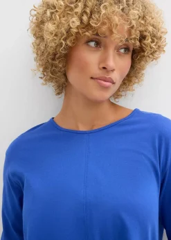 bonprix Shirts & Tops^Boxy-Shirt aus biologischer Baumwolle edelsteinblau