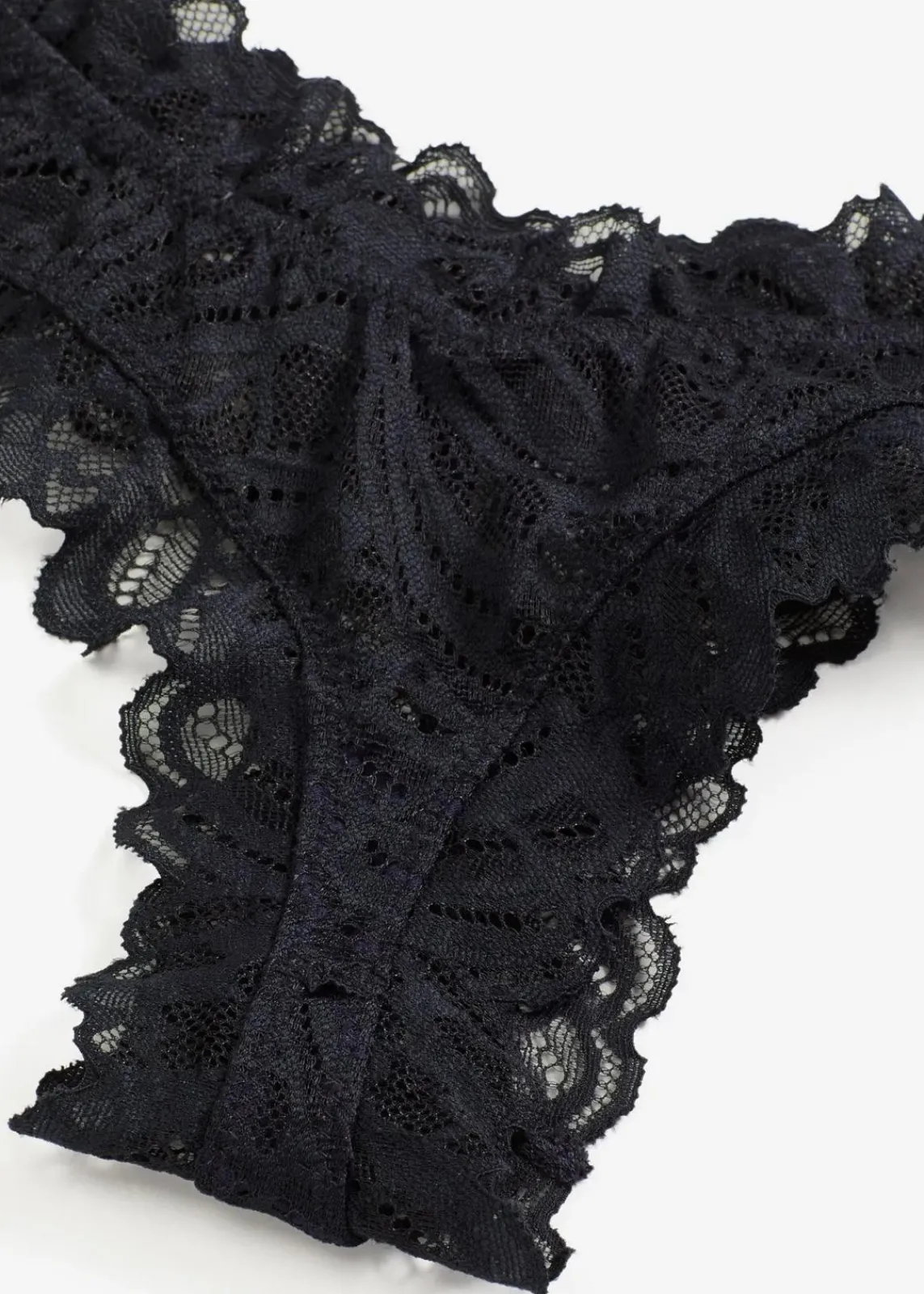 bonprix Höschen|Dessous^Brazilslip aus Spitze intensivblau