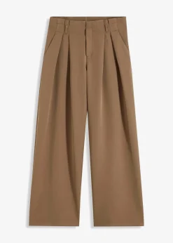 bonprix Bekleidung·Kleider|Hosen^Bundfaltenhose oliv