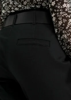 bonprix Hosen^Bundfaltenhose aus Baumwolle schwarz