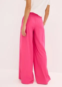 bonprix Bekleidung·Kleider|Hosen^Bundfaltenhose mit Gürtel (2tlg-Set) pinklady