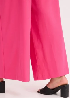 bonprix Bekleidung·Kleider|Hosen^Bundfaltenhose mit Gürtel (2tlg-Set) pinklady